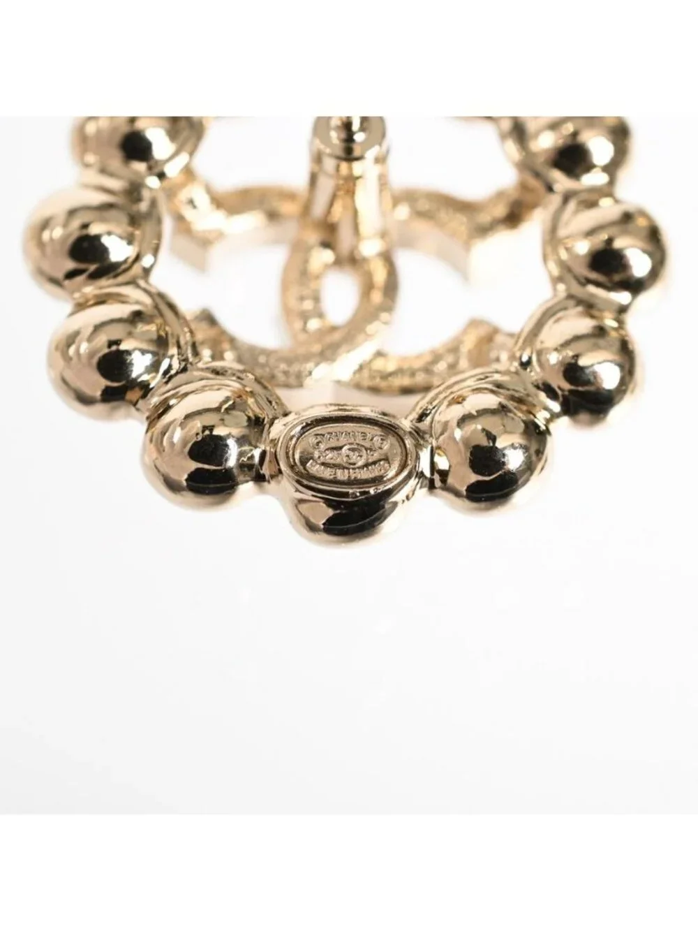 Chanel Earrings Gold